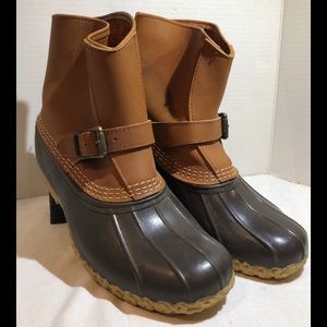 L.L. Bean Boots 8” Pill on Boots Sz 10 Women’s